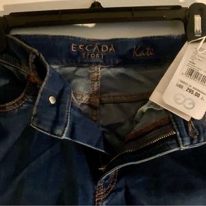 Escada Sport NWT Kate $295 Medium Wash
